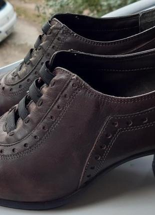 Туфлі-черевики flexx,розмір 38/ eu 5/ us 7; 24-24,5 див. іспанія3 фото