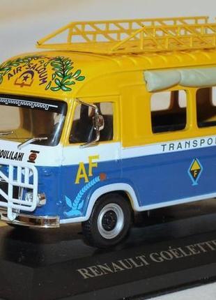 1/43 renault goelette dakar 1975. ixo-altaya.