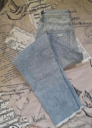 Актуальные джинсы мом рваные4 фото