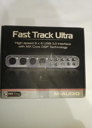 Звукова карта m-audio fast track ultra