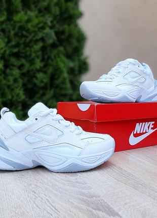 Nіke m2k tekno white grey1 фото