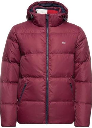 Пуховик tommy hilfiger essential down jacket