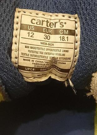 Кросівки нові carter's дитячі5 фото