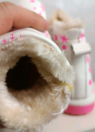 Нові черевики чобітки черевички зимові на дівчинку дитячі9 фото
