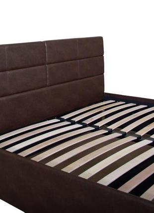 Каркас ліжка двоспальний з ортоосновною основою, тм ortoland3 фото