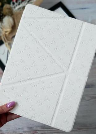 Чохол принт гуччі шанель для ipad air 3 брендовий origami stylus