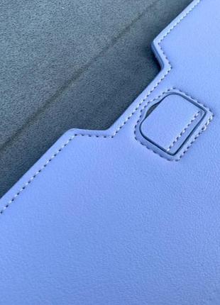 Папка-конверт для ноутбука macbook 13,3" leather стильна захист17 фото
