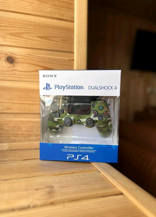 Беспроводной геймпад для консоли dualshock 4 “хаки” камуфляж