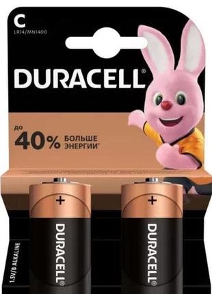 Батарейка duracell c lr14 * 2