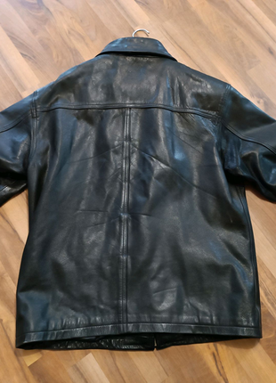 Шкіряна куртка leather collection hash usa3 фото