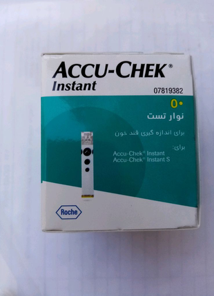 Тест смужки accu-chek