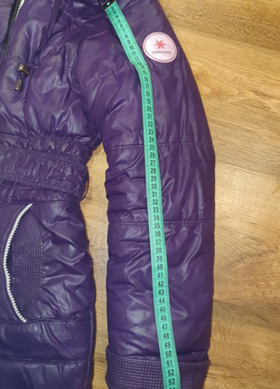 Темно-фіолетове пальто жіноче зимове2 фото