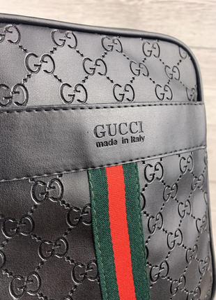 Стильна сумка gucci чорного кольору