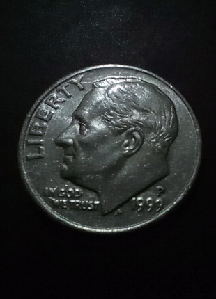 One dime монета