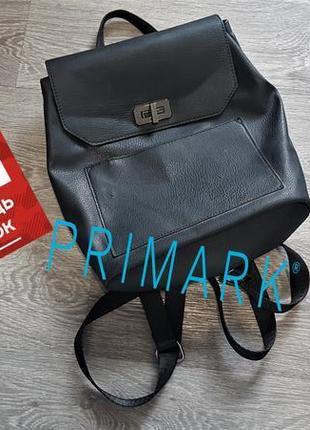 Стильный черный рюкзак на регулируемых ручках 🖤primark🖤