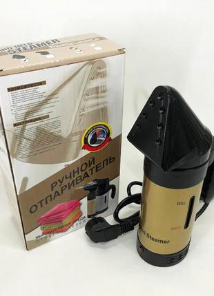 Отпариватель hand held steamersk a6 gold ручной многофункциональный 650 вт 7 функций. цвет: золотой8 фото