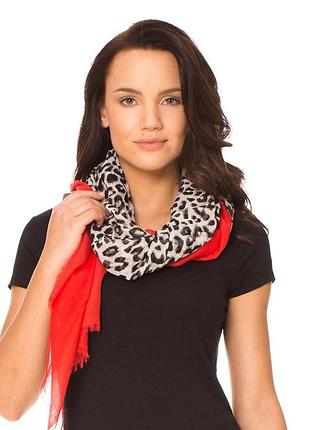Шарф в анімалістичний принт