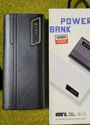 Power bank мобильная зарядка внешний аккумулятор un-3104 50000mah (6k)