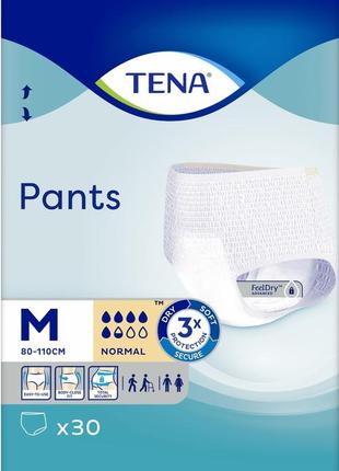 Трусы-подгузники для взрослых tena slip plus l 30шт