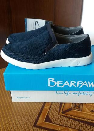 Легкие текстильные мокасины мокасины bearpaw р. 353 фото