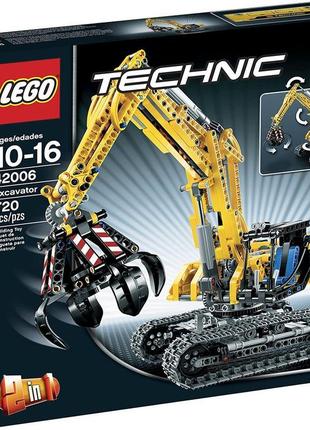 Lego technic 42006 екскаватор/лего технік оригінал