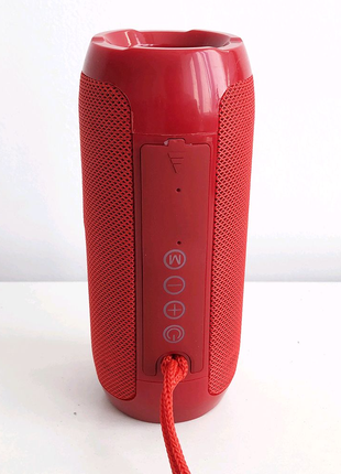 Bluetooth-колонка tg-117 портативная влагостойкая. цвет: красный