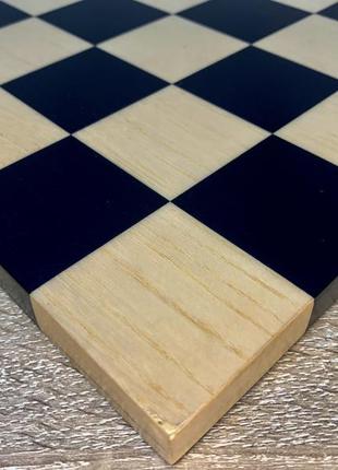 Класична шахова дошка з натуральної деревини3 фото