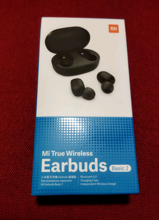 Навушники  mi true wireless earbuds basic 2