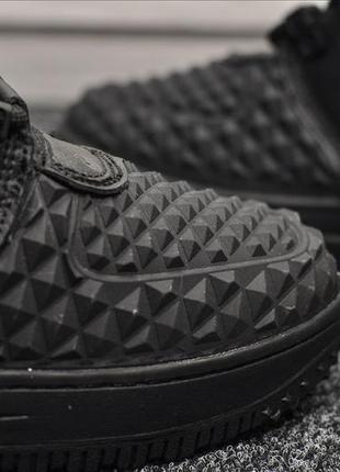 Чоловічі зимові черевики nike lunar force triple black