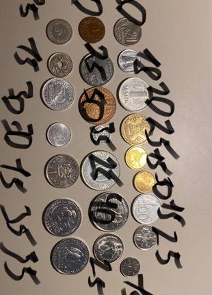 Монети світу/старі монети/ходові монети12 фото