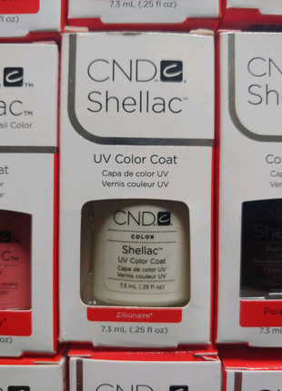 Cnd гель shellac лаки в асортименті! новий3 фото