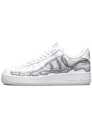 Кросівки nike air force white skeleton