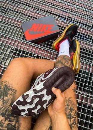 Nike air max 270 react eng "brown/white"3 фото