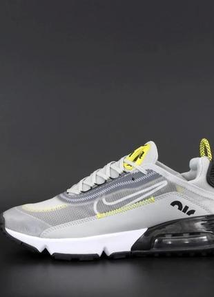 Кросівки nike air max 2090 “grey/yellow”2 фото