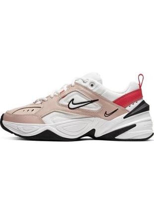 Кросівки nike m2k tekno “fossil stone/summit white-red”