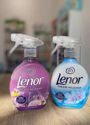 Спрей для розгладження складок на одязі lenor crease releaser