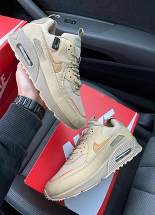 Кросівки nike air max 90 surplus “beige”2 фото