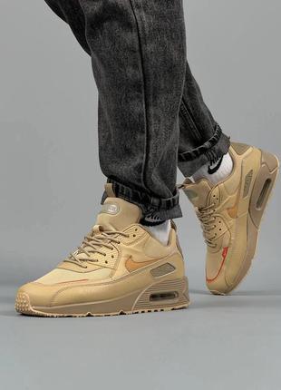 Кросівки nike air max 90 surplus “beige”5 фото