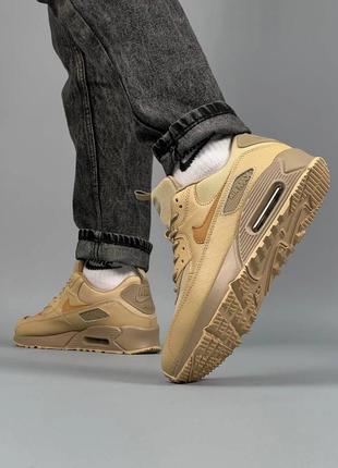 Кросівки nike air max 90 surplus “beige”6 фото