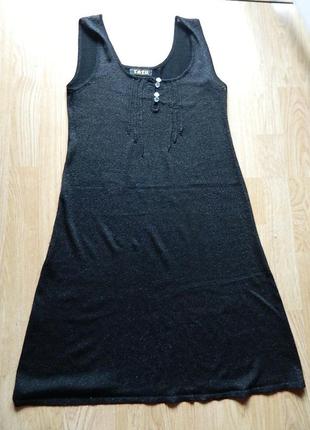 Плаття-туніка. легка з люрексовою ниткою.