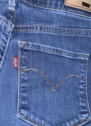 Джинсы levis оригинал стейч на высокий рост прямые8 фото