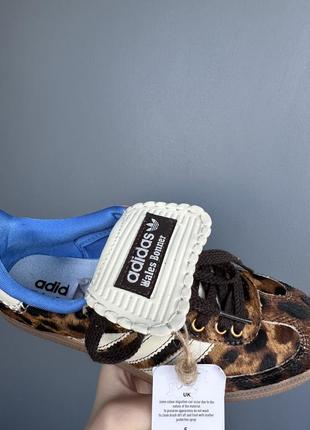 Кросівки adidas samba bonner leopard леопардові кеди5 фото