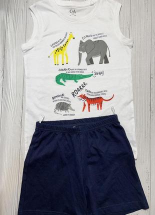 Костюм для хлопчика, костюм для мальчика, футболка і шорти