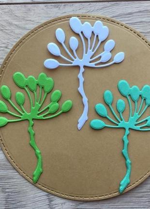 Вырубка "каплецветик"