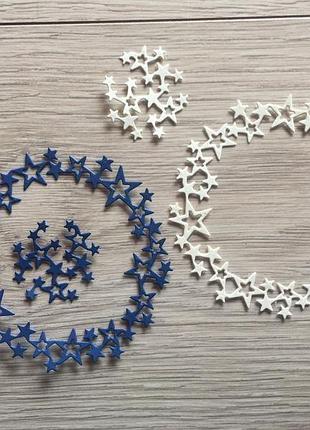 Вырубка ′′рамка со звездами"