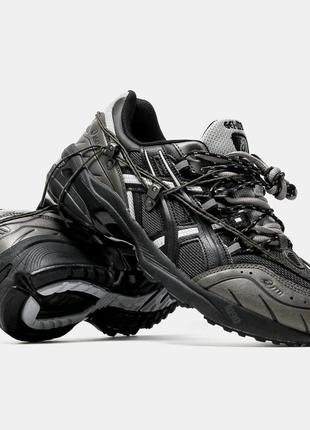 Женские кроссовки asics tiger gel-1090 x anderson bell black silver4 фото