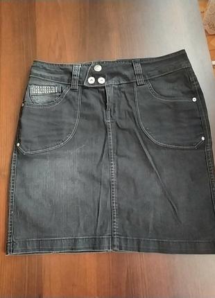 Юбка джинсовая