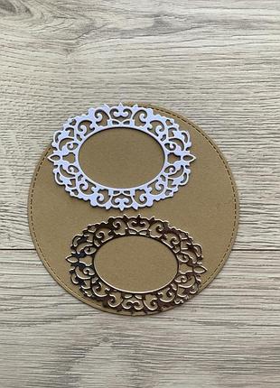 Вирубка "рамка бароко"