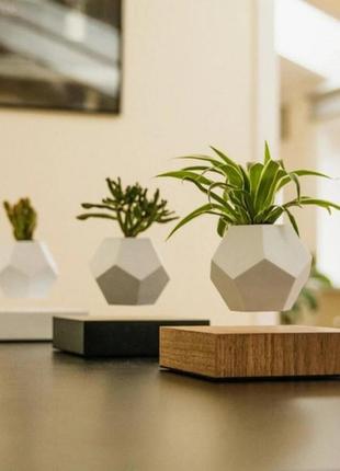 Левітуючий вазон "flyte planter", чорний3 фото