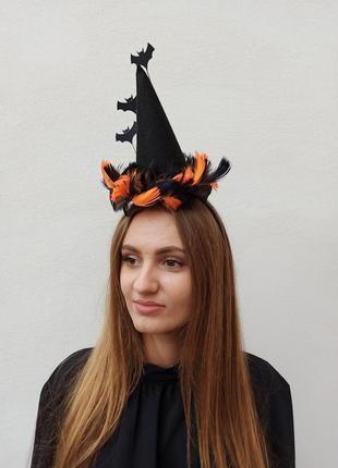 Шляпка ведьмы к хеллоуину3 фото